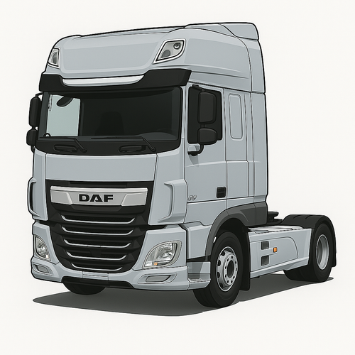DAF XF106 - Truck Mattress - Left Hand Drive