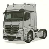 Mercedes Actros MP4 Memory Foam Mattress